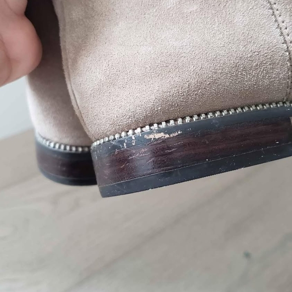 Michael Kors Women's Tan Suede Boots - Picture 3 of 3